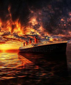پوستر کشتی تایتانیک
